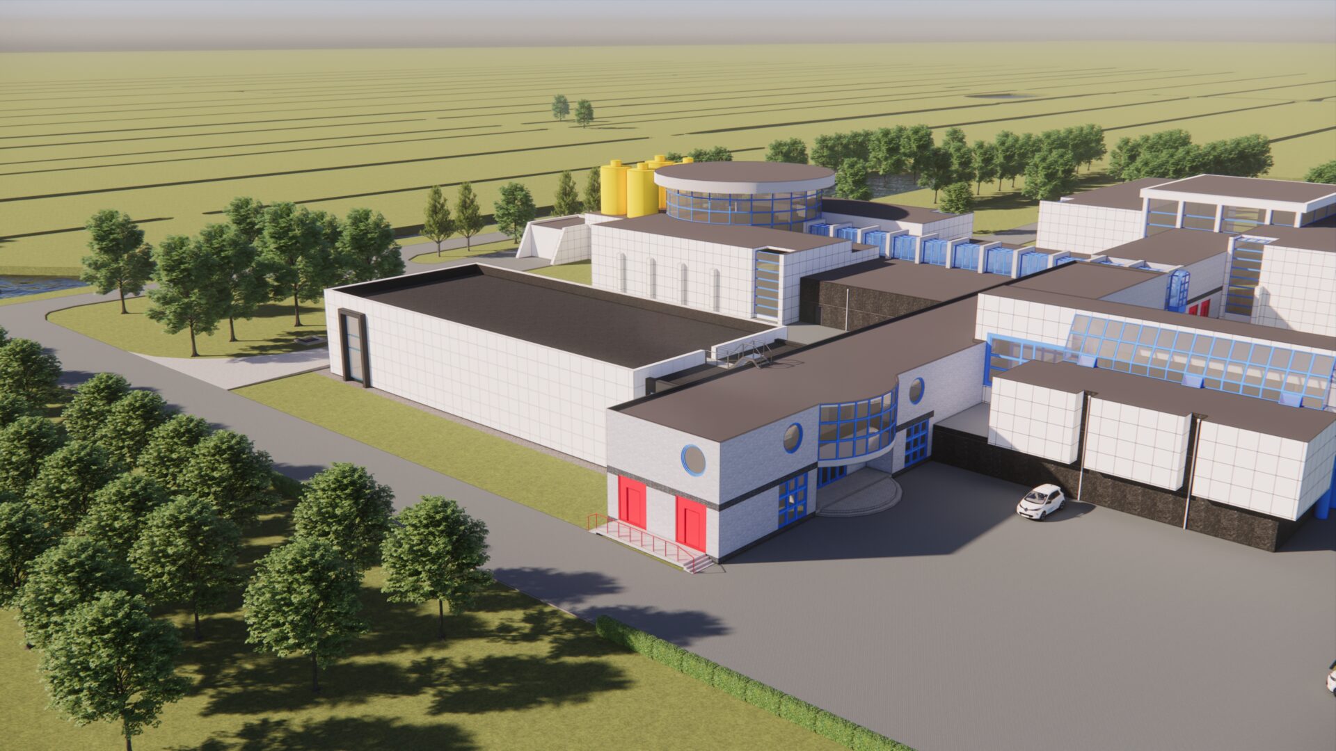 Actief koolfilterstation Oasen N.V. – De Steeg, ontworpen en begeleid door IA Groep